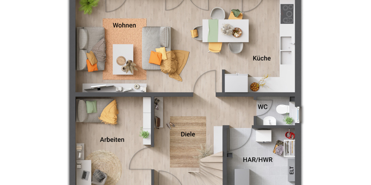 Einfamilienhaus Großfahner - 4 Zimmer, 119 m&sup2;, 242.020&euro; | Angebot:25700361