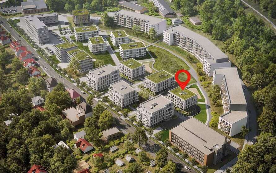 Neubau - Wohnen und investieren in der Stadt der Dichter und Denker! 3 zimmer