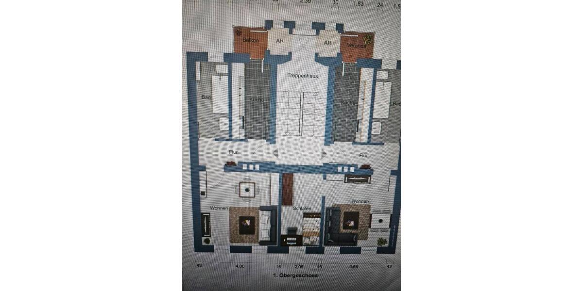 Etagenwohnung Erfurt Andreasvorstadt - 6 Zimmer, 120 m&sup2;, 240.000&euro; | Angebot:26205712