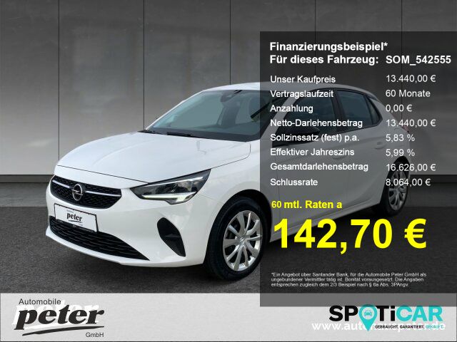 Opel Corsa 51.088 km 13.440 € Erfurt 99086