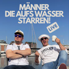 Männer, die aufs Wasser starren! Erfurt