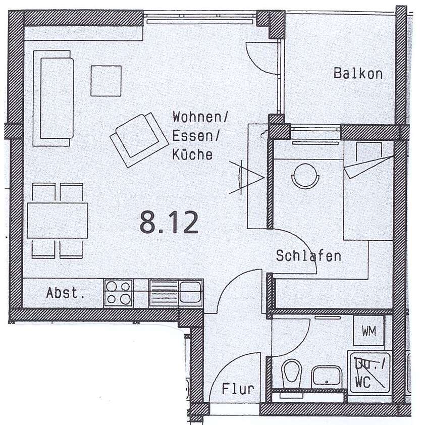 Wohnung zum Mieten in Erfurt 550 € 44.24 m²
