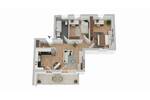 Etagenwohnung Erfurt Altstadt - 3 Zimmer, 63 m&sup2;, 995&euro; | Angebot:26799086