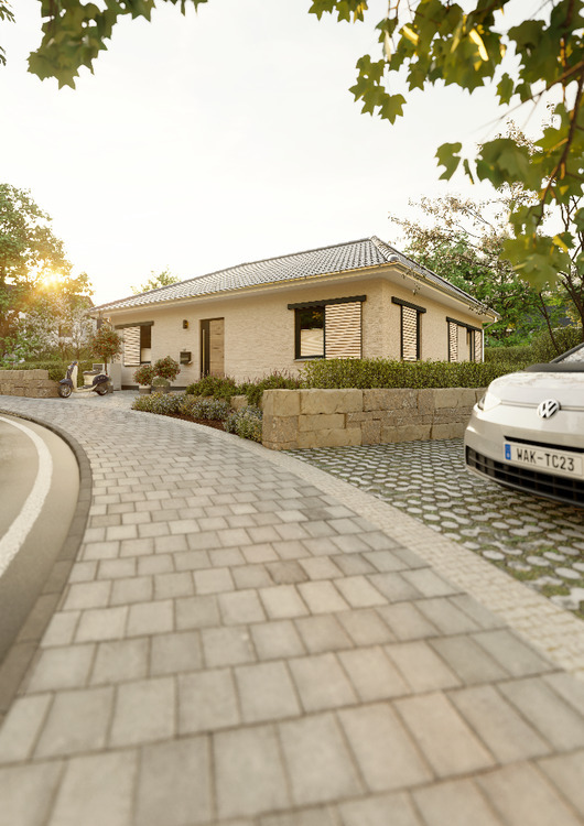 Großartig & praktisch leben in Ihrem Town & Country Bungalow 92 in Großfahner 4 zimmer