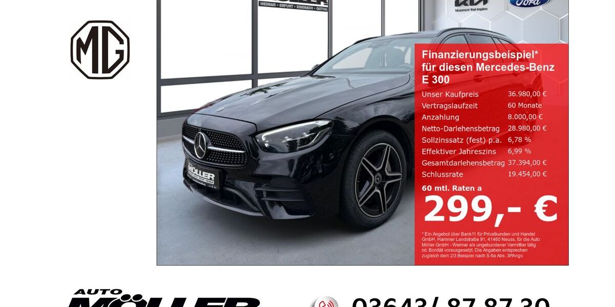 Mercedes-Benz E 300 59.320 km 36.980 &euro; Weimar 99425