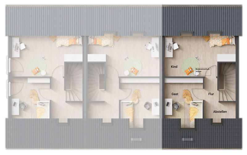 Reihenendhaus Erfurt Stotternheim - 5 Zimmer, 134 m&sup2;, 381.460&euro; | Angebot:25248954