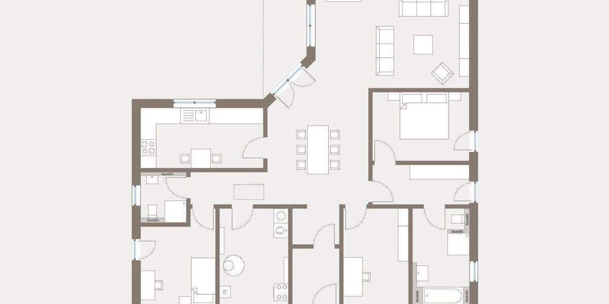Bungalow Schloßvippach - 4 Zimmer, 142 m&sup2;, 401.919&euro; | Angebot:25744411