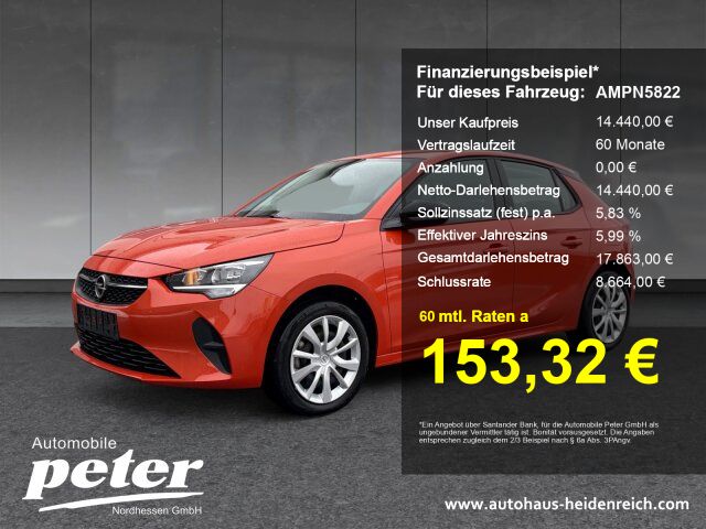 Opel Corsa 15.060 km 14.440 &euro; Sömmerda 99610