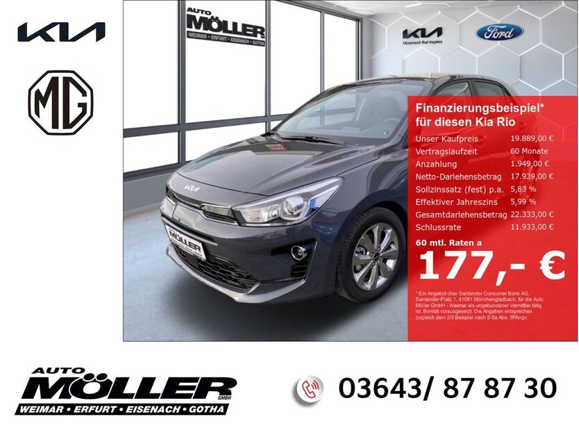Kia Rio 19.497 km 19.889 € Weimar 99425