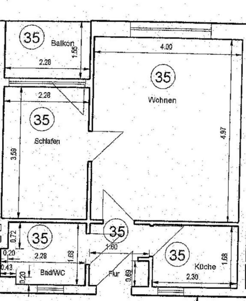 - Vermietet und Provisionsfrei - 2-Zi.-Wohnung mit Wintergarten im Herzen von Erfurt! 2 zimmer