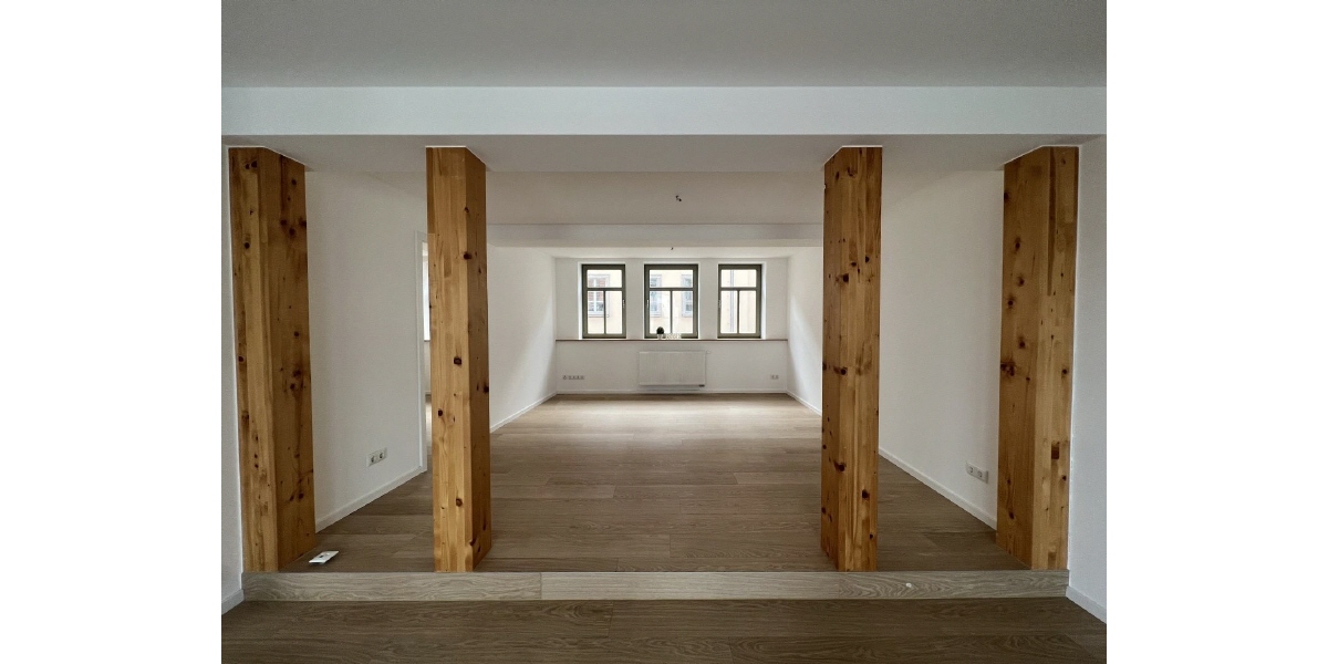 Traumhafte Stadtwohnung im sanierten Fachwerkhaus 3 zimmer