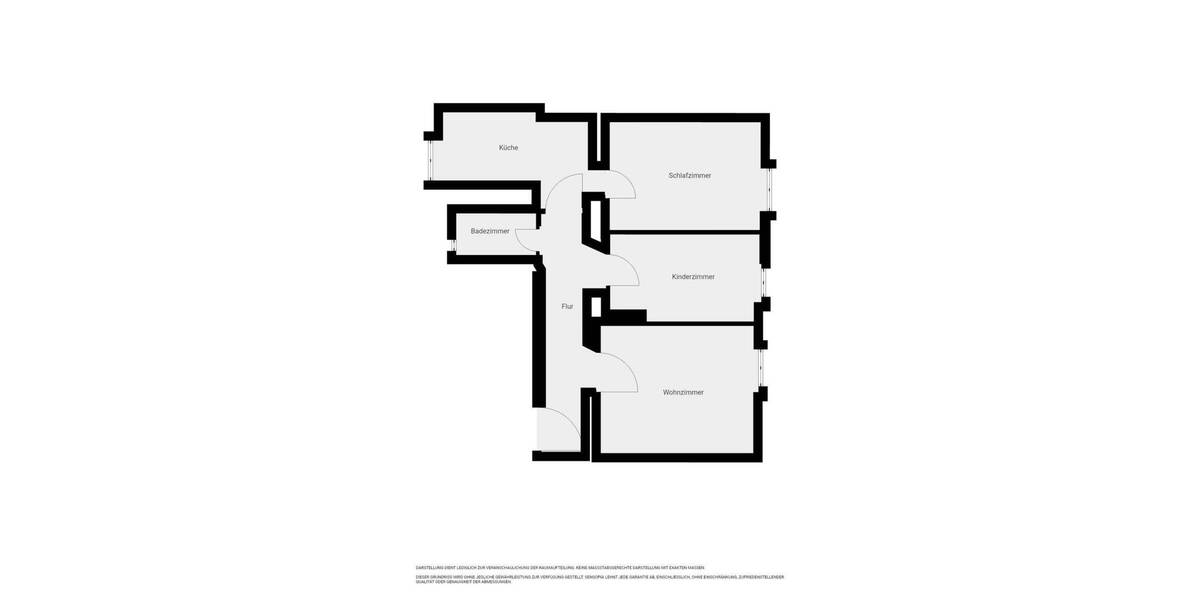 Etagenwohnung Erfurt Ilversgehofen - 3 Zimmer, 58 m&sup2;, 517&euro; | Angebot:25778663