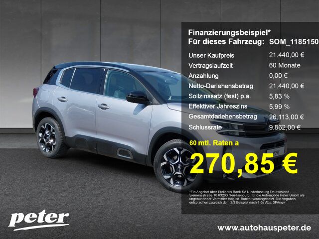 Citroen C5 Aircross 43.000 km 21.440 € Sömmerda 99610