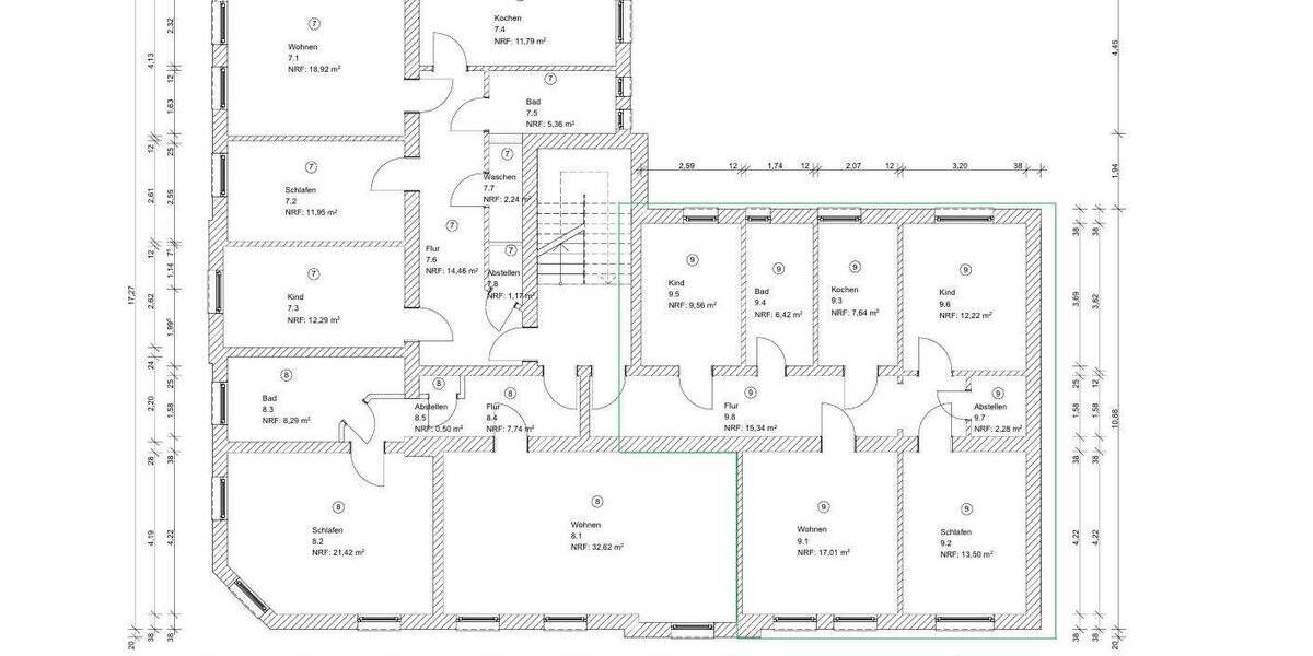 Etagenwohnung Erfurt Andreasvorstadt - 2 Zimmer, 85 m&sup2;, 935&euro; | Angebot:26842061