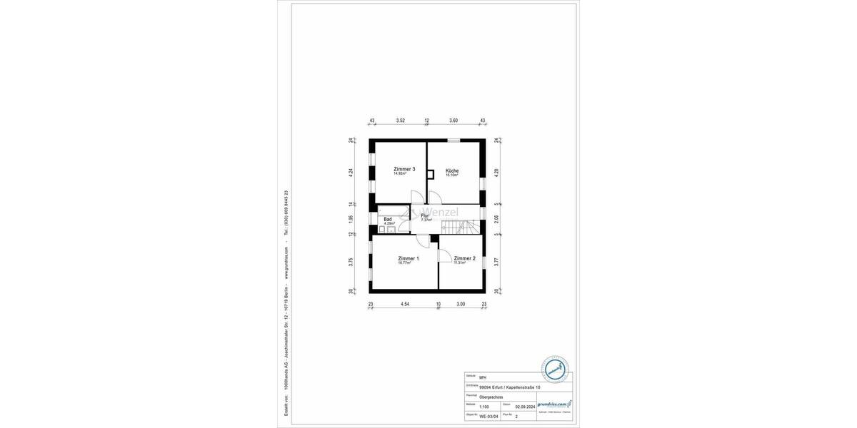 Einfamilienhaus Erfurt Hochheim - 6 Zimmer, 137 m&sup2;, 425.000&euro; | Angebot:25927370