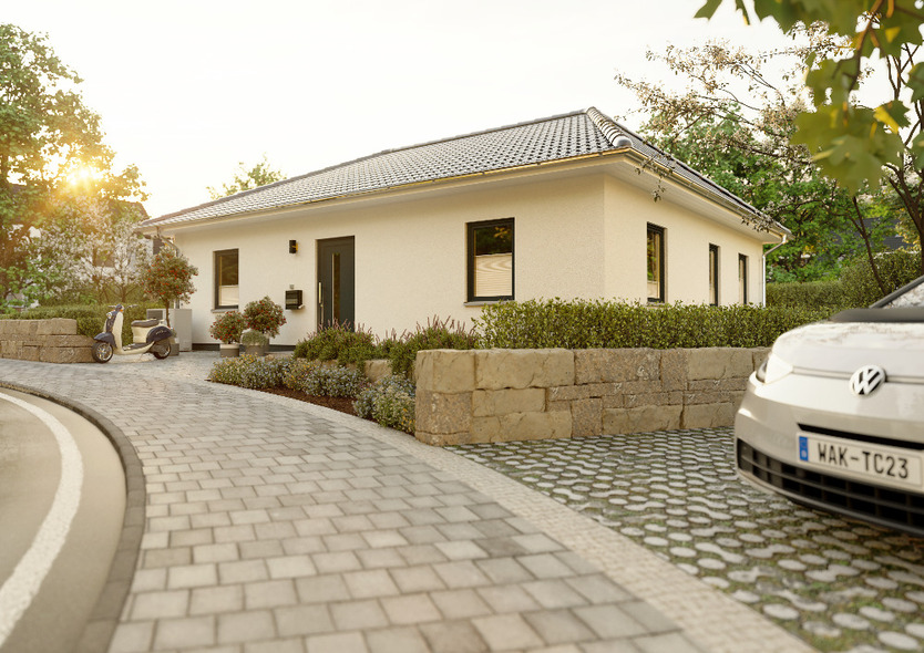 Großartig & praktisch leben in Ihrem Town & Country Bungalow 92 in Großfahner 4 zimmer