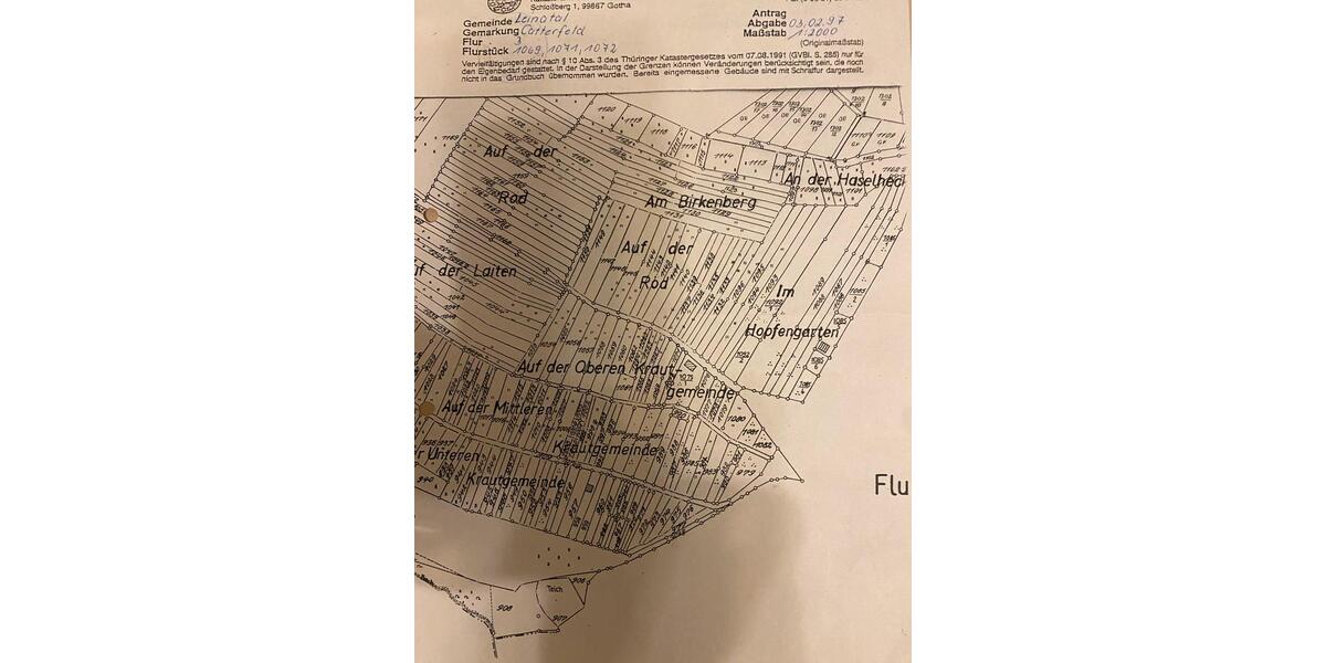 Grundstück Dachwig - 22.222&euro; | Angebot:23797164