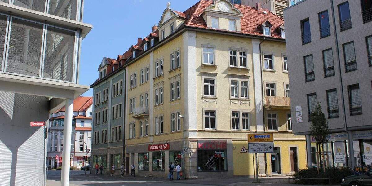 Etagenwohnung Erfurt Altstadt - 2 Zimmer, 39 m&sup2;, 110.000&euro; | Angebot:24808091