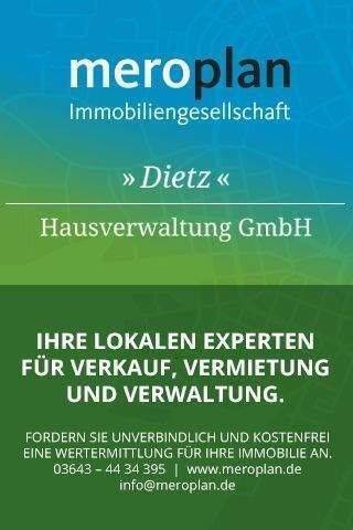 Gewerbeobjekt Weimar Westvorstadt - 2 Zimmer, 58 m&sup2;, 520&euro; | Angebot:26902139