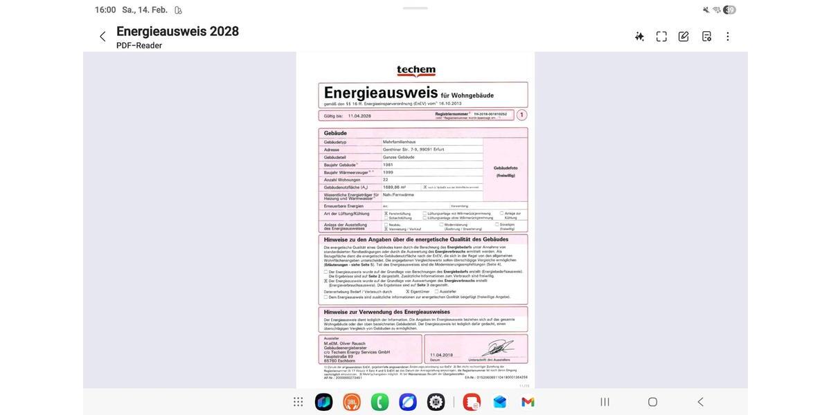 Dachgeschoßwohnung Erfurt Andreasvorstadt - 2 Zimmer, 60 m&sup2;, 660&euro; | Angebot:24997164