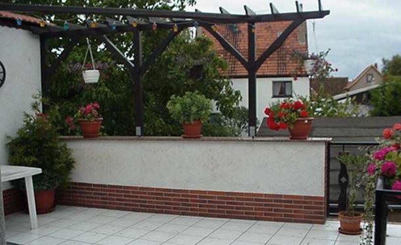 Terrassenwohnung Erfurt Gispersleben - 2 Zimmer, 100 m&sup2;, 500&euro; | Angebot:27637967