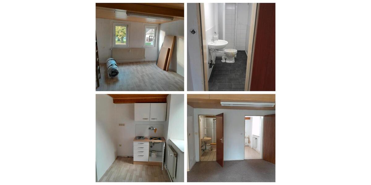 Erdgeschoßwohnung Straußfurt - 1 Zimmer, 25 m&sup2;, 220&euro; | Angebot:25236319