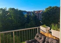 Möblierte 1-Zimmer-Wohnung mit Balkon zur Untermiete