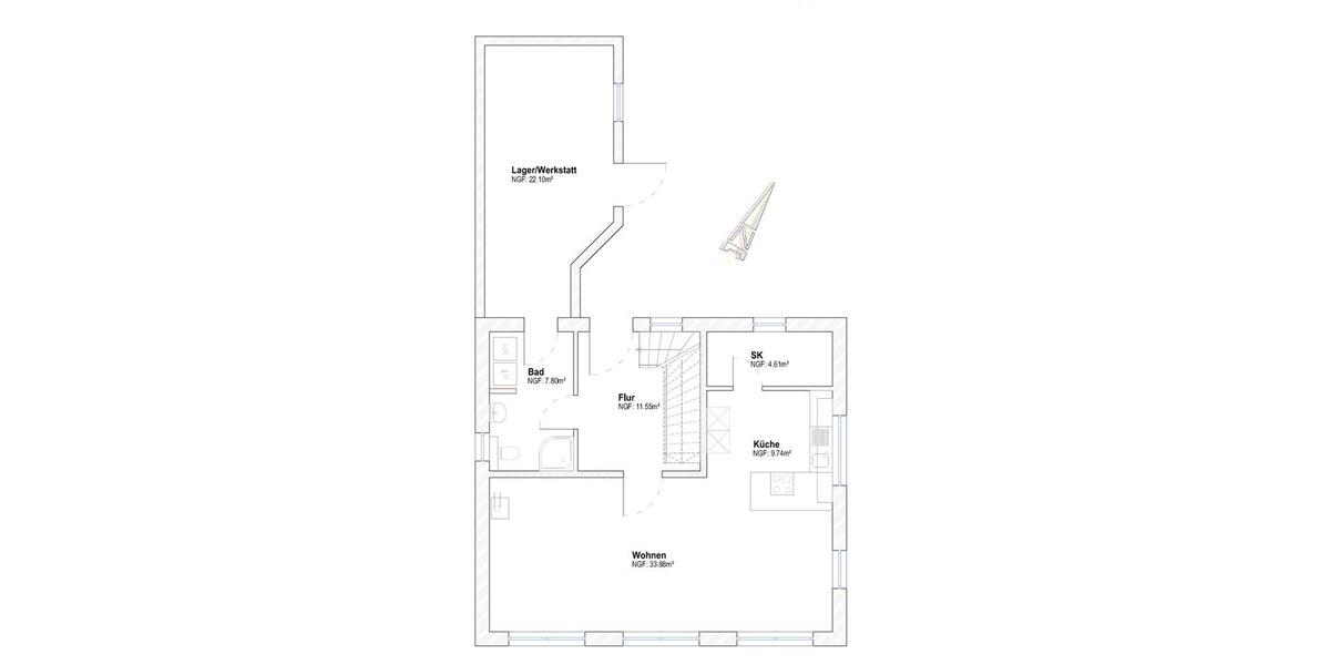 Einfamilienhaus Herbsleben - 4 Zimmer, 130 m&sup2;, 300.000&euro; | Angebot:27081897