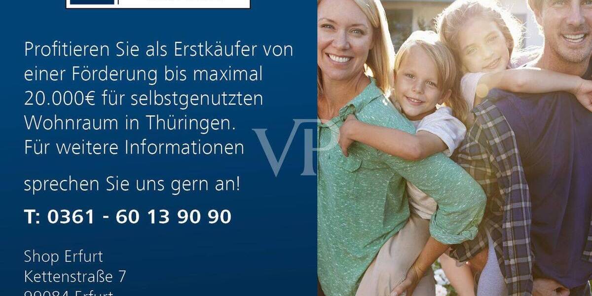 Etagenwohnung Erfurt Andreasvorstadt - 2 Zimmer, 85 m&sup2;, 935&euro; | Angebot:26842061