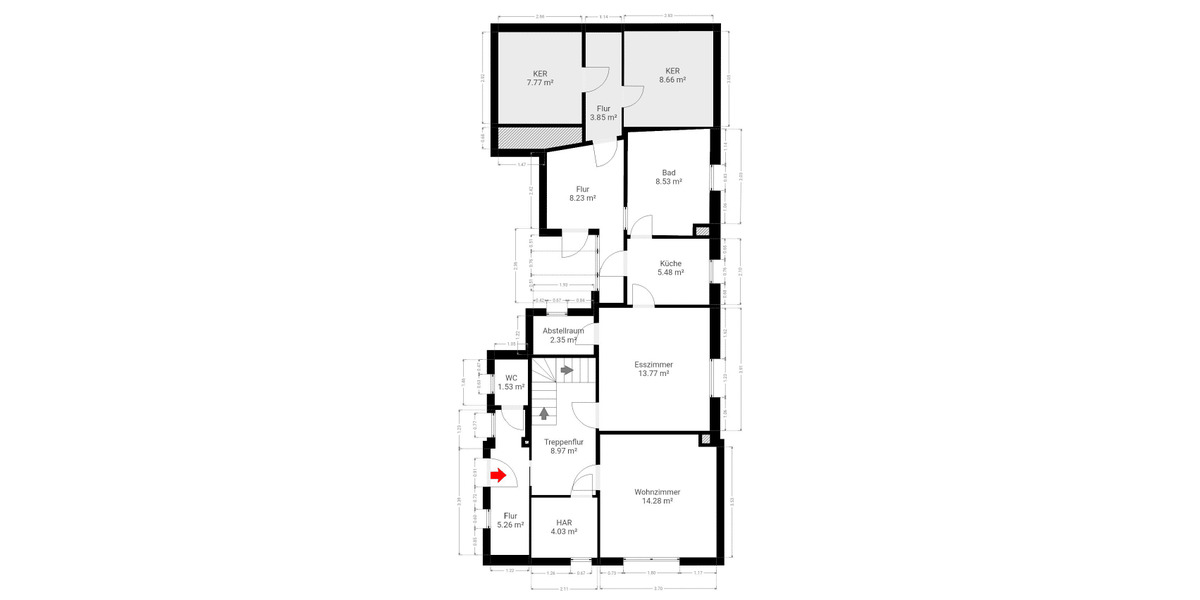 Einfamilienhaus Drei Gleichen Seebergen - 5 Zimmer, 78.000&euro; | Angebot:26568977