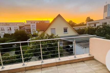 Maisonette - Wohnung mit Dachterrasse in Schönaich