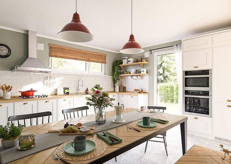 Schick und gradlinig - die perfekte Form zum stadtnahen Wohnen in Büßleben 5 zimmer