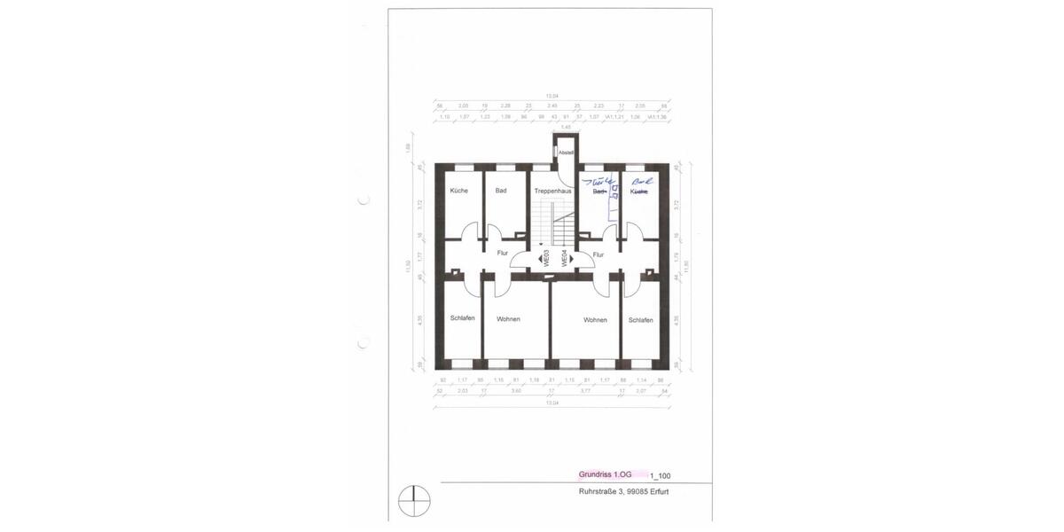 Mehrfamilienhaus, Wohnhaus Erfurt Johannesvorstadt - 8 Zimmer, 412 m&sup2;, 910.000&euro; | Angebot:24762549