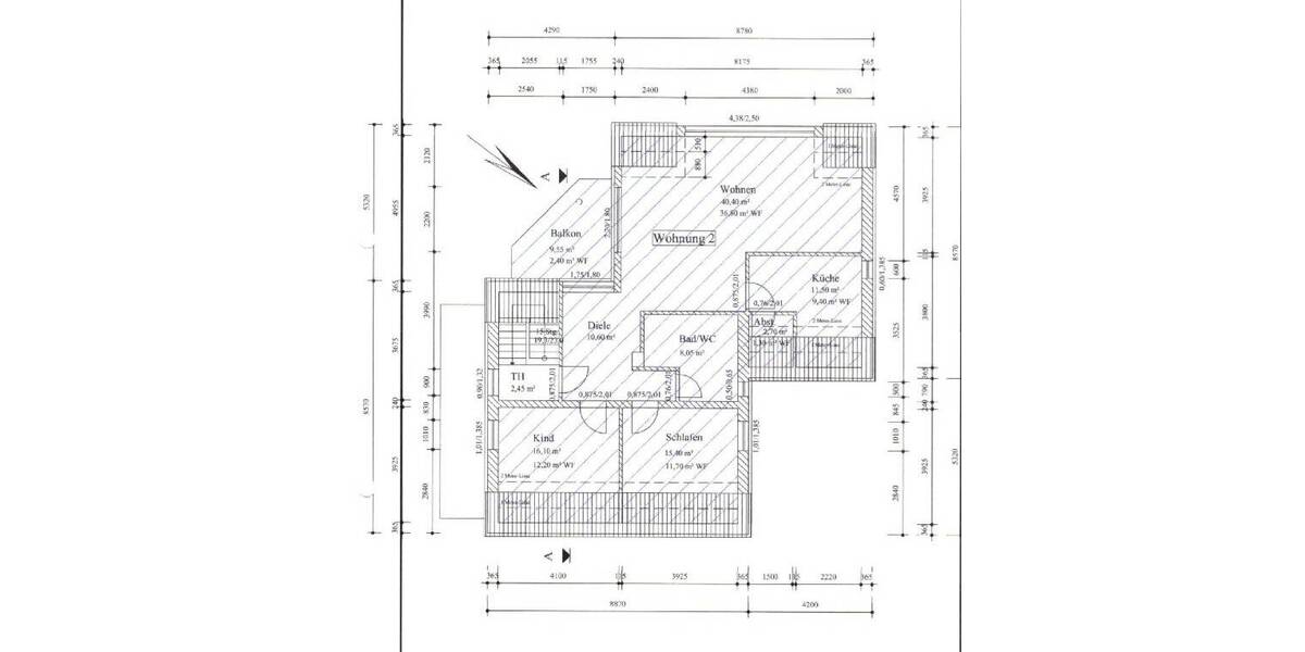 Etagenwohnung Herbsleben - 3 Zimmer, 92 m&sup2;, 175.000&euro; | Angebot:25704587