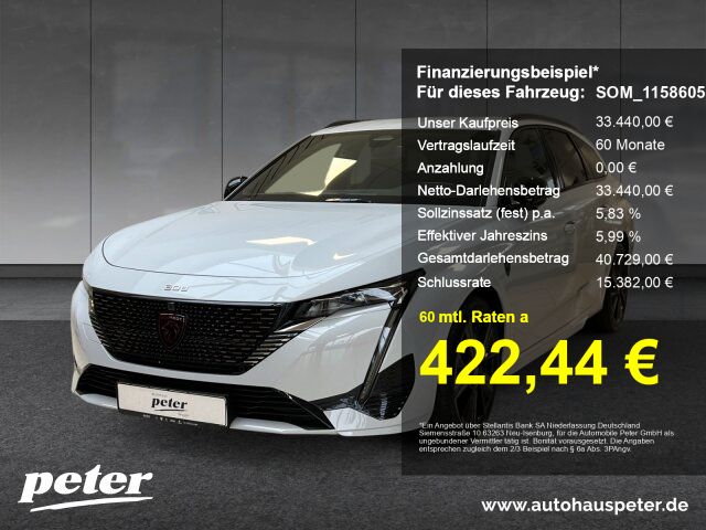 Peugeot 308 3.500 km 33.440 € Sömmerda 99610