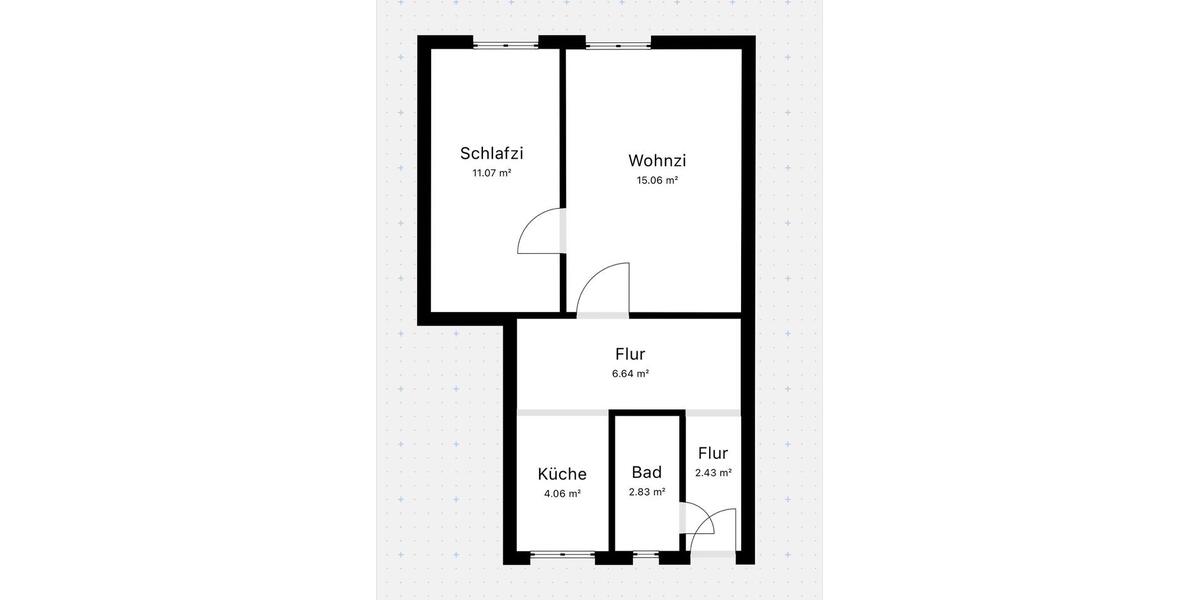 Erdgeschoßwohnung Erfurt Johannesvorstadt - 2 Zimmer, 43 m&sup2;, 800&euro; | Angebot:27629000