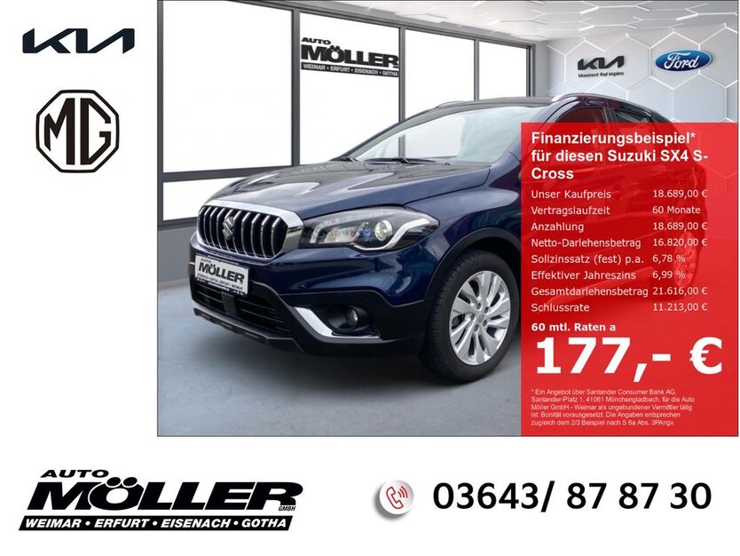 Suzuki (SX4) S-Cross 39.421 km 18.689 € Weimar 99425