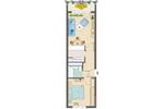 Etagenwohnung Erfurt Berliner Platz - 2 Zimmer, 43 m&sup2;, 311&euro; | Angebot:26833435