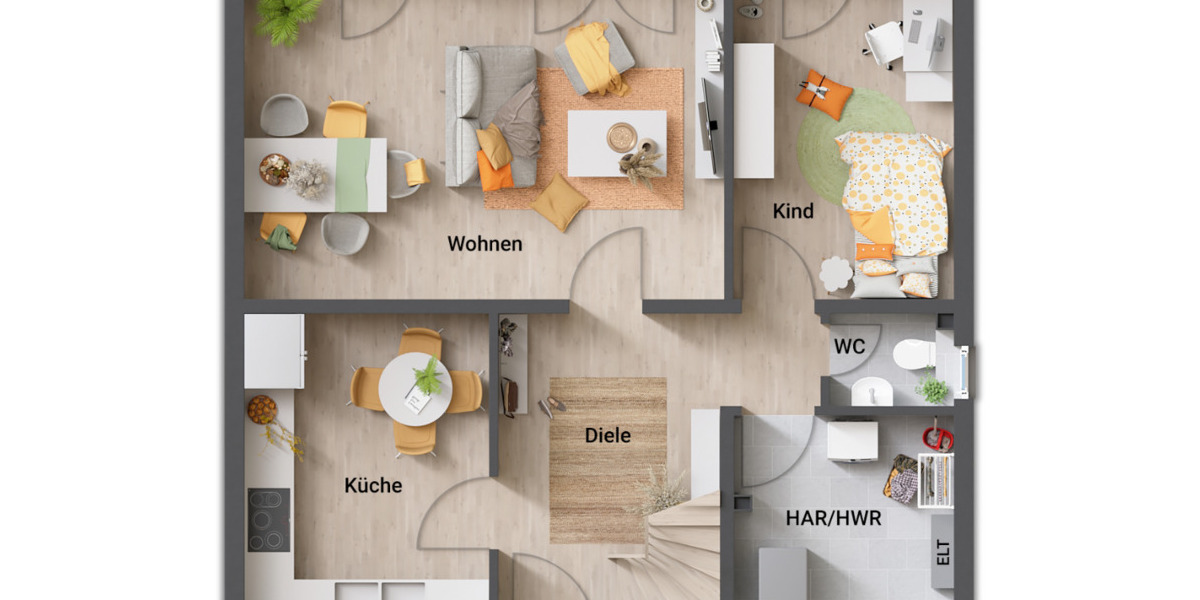 Einfamilienhaus Großfahner - 4 Zimmer, 119 m&sup2;, 242.020&euro; | Angebot:25700361