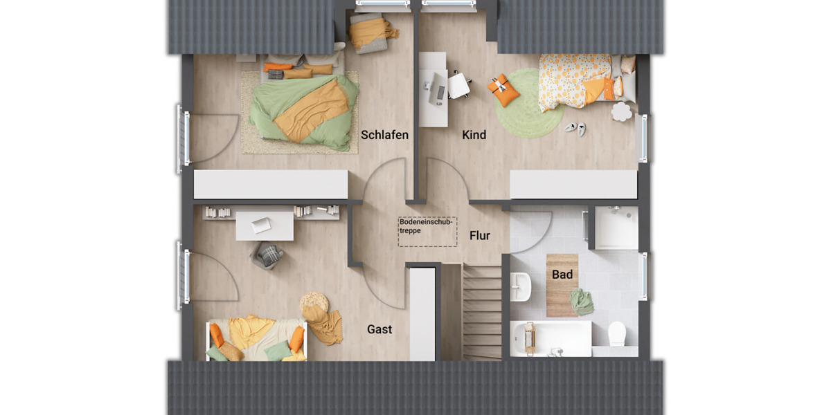 Einfamilienhaus Erfurt Windischholzhausen - 4 Zimmer, 136 m&sup2;, 459.160&euro; | Angebot:25249000