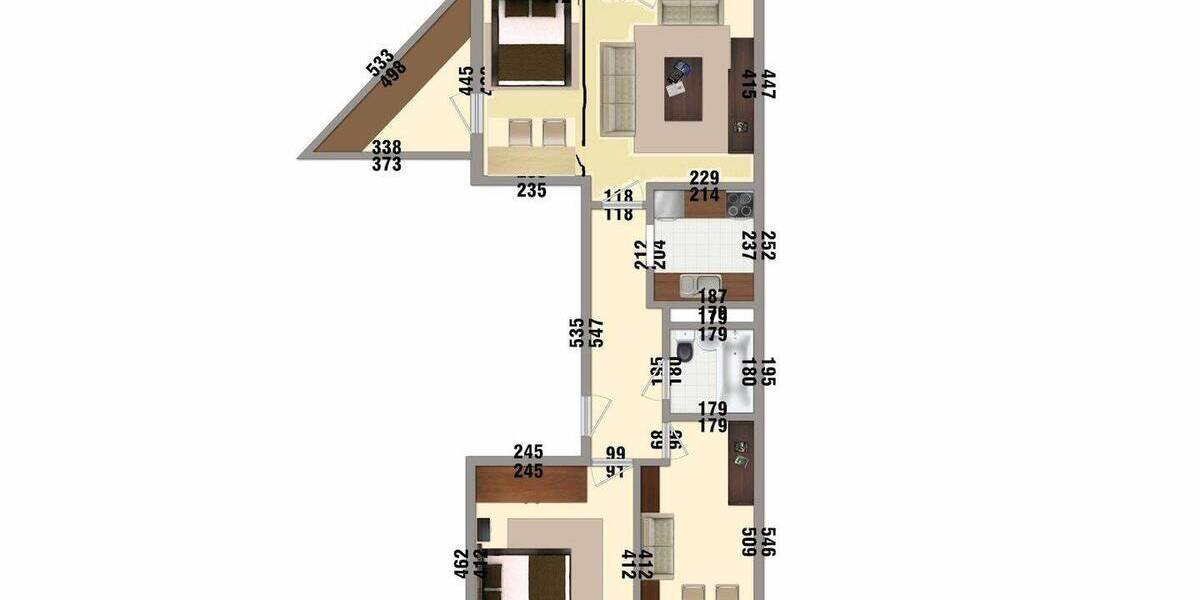 Etagenwohnung Erfurt Berliner Platz - 3 Zimmer, 66 m&sup2;, 429&euro; | Angebot:26816833