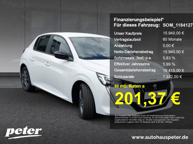 Peugeot 208 33.500 km 15.940 € Sömmerda 99610