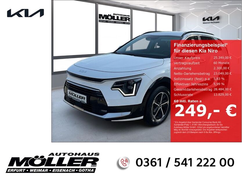 Kia Niro 50.583 km 25.349 € Erfurt 99087