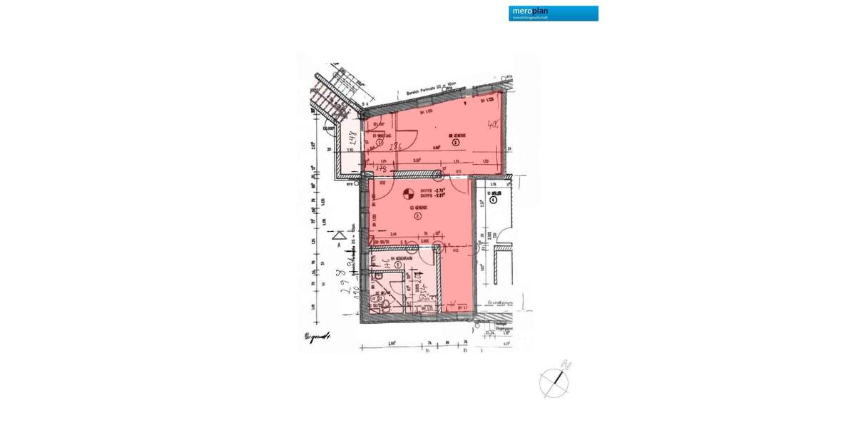 Gewerbeobjekt Weimar Westvorstadt - 2 Zimmer, 58 m&sup2;, 560&euro; | Angebot:24112182