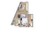 Etagenwohnung Erfurt Melchendorf - 3 Zimmer, 76 m&sup2;, 485&euro; | Angebot:26929936