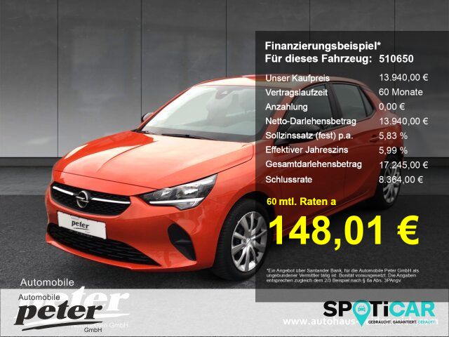 Opel Corsa 22.011 km 13.940 &euro; Erfurt 99086
