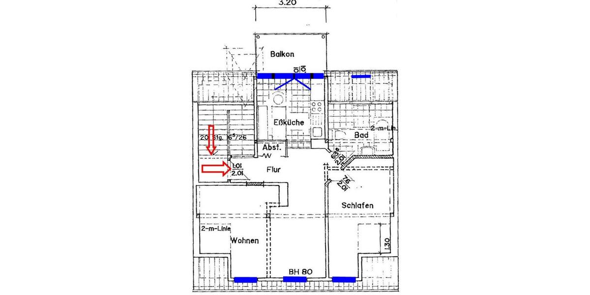 Dachgeschoßwohnung Weimar - 2 Zimmer, 52 m&sup2;, 170.000&euro; | Angebot:25971287