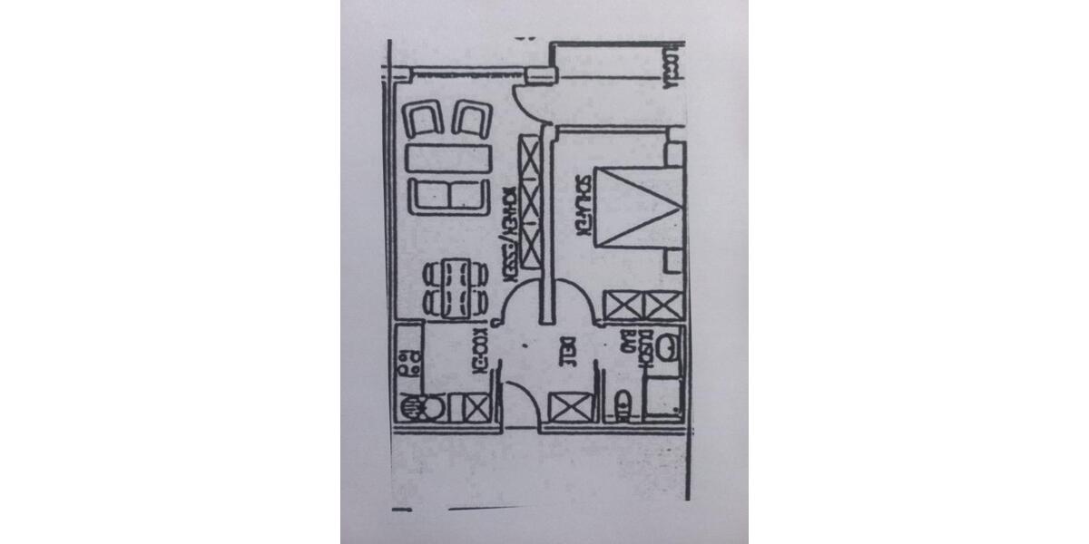 Betreute Wohnanlage, Götherefugium Legefeld, 2 ZKB Apartement 2 zimmer