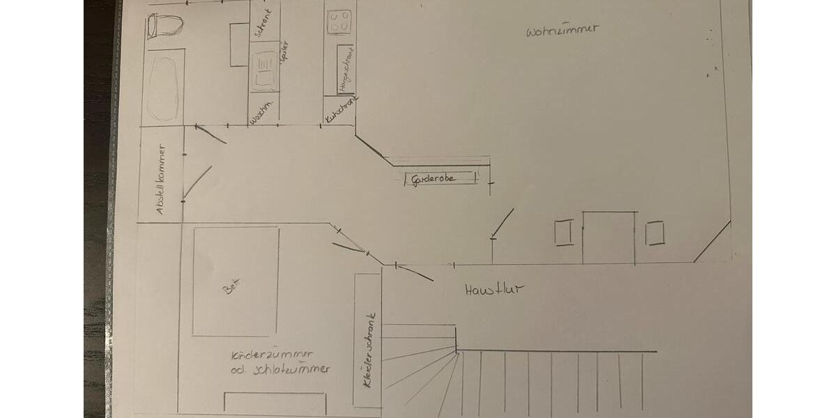 Etagenwohnung Erfurt Gispersleben - 2 Zimmer, 56 m&sup2;, 615&euro; | Angebot:25257922