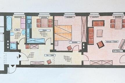 Wohnung Blankenhain - 2 Zimmer, 83 m&sup2;, 660&euro; | Angebot:26169262